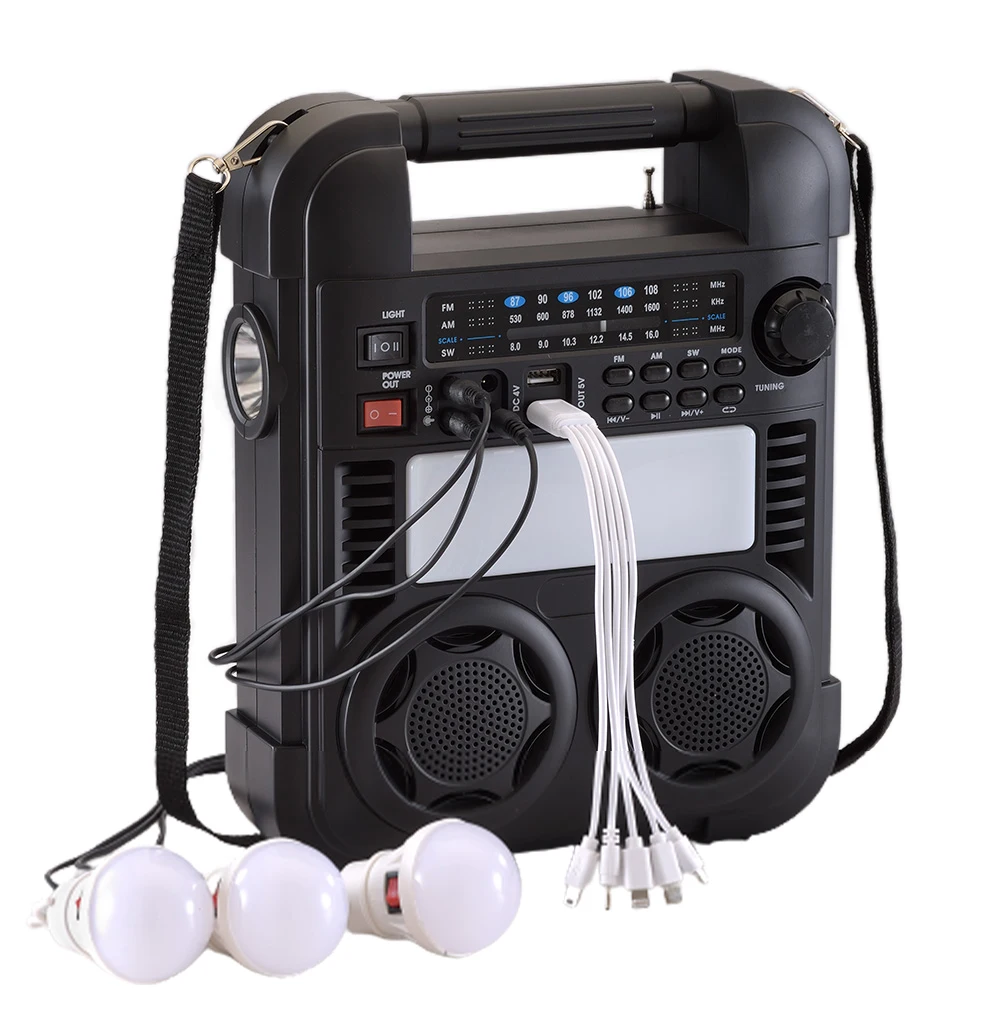 HS-3222 Manufacture Factory bt loud speaker LED Flashing light solar powered speaker