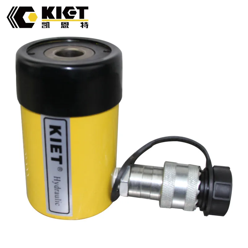 10000psi 60 ton single acting hollow plunger hydraulic cylinder