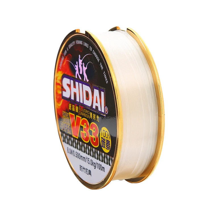 Japan 100% Fluorocarbon Super  Anti-abrasion Fishing Line