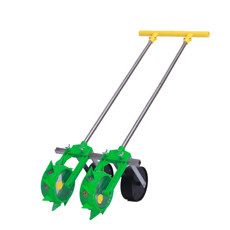 Небольшой портативный ручной многорядный плантатор плантаторы для овощей, рапса, кориандера и леек полуавтоматический и легкий