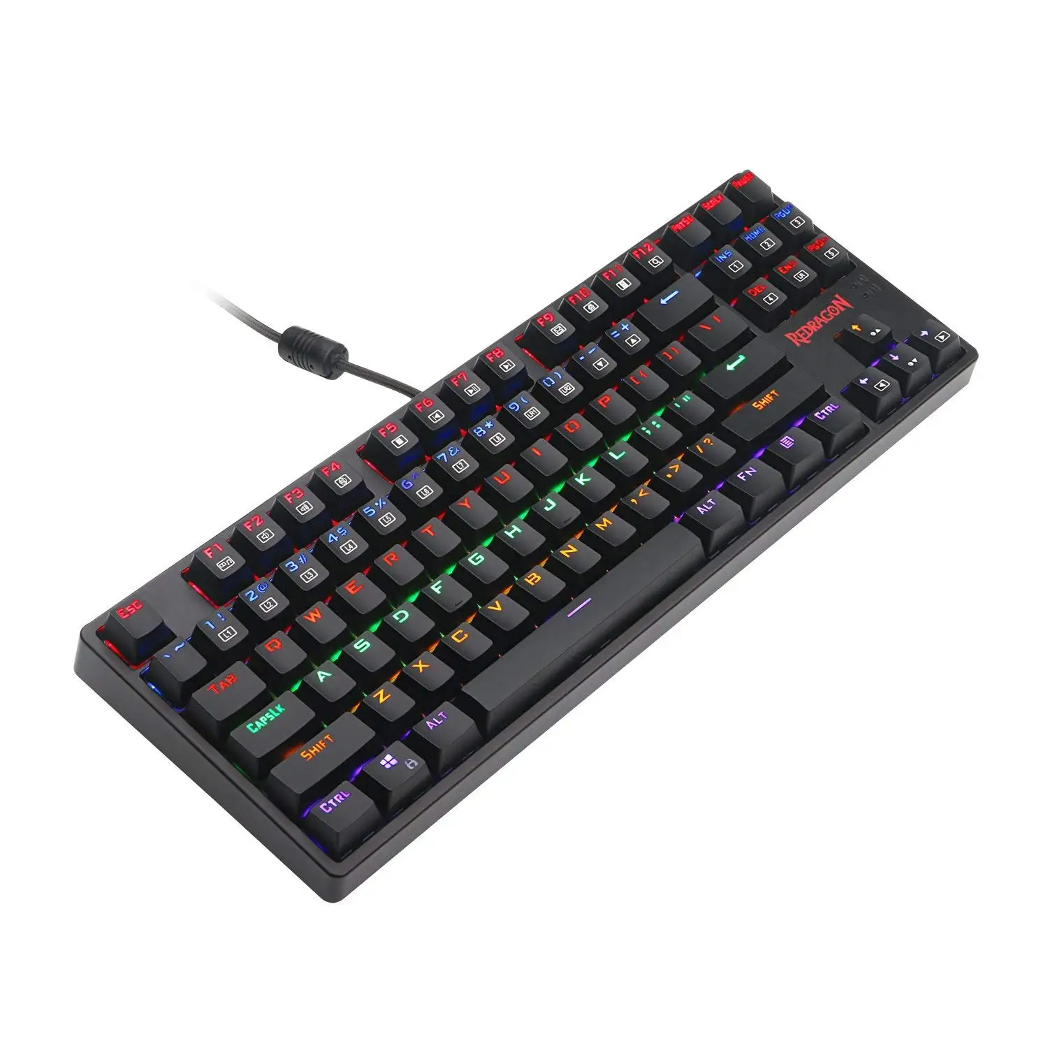  Популярная проводная USB мультимедийная игровая клавиатура Redragon K576 для