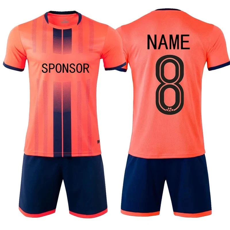 Football Jerseys Men Blank Soccer Jerseys Set Football Shirts Boys Soccer Uniforms soccer wear