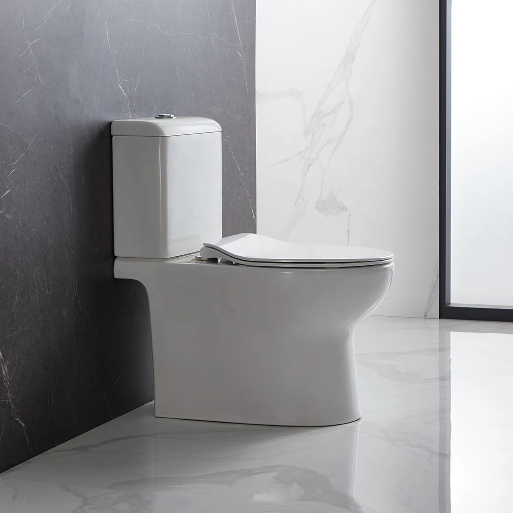 ANBI Горячая продажа S Ловушка керамическая ванная комната водный шкаф из двух частей Туалет цена с крышкой сиденья