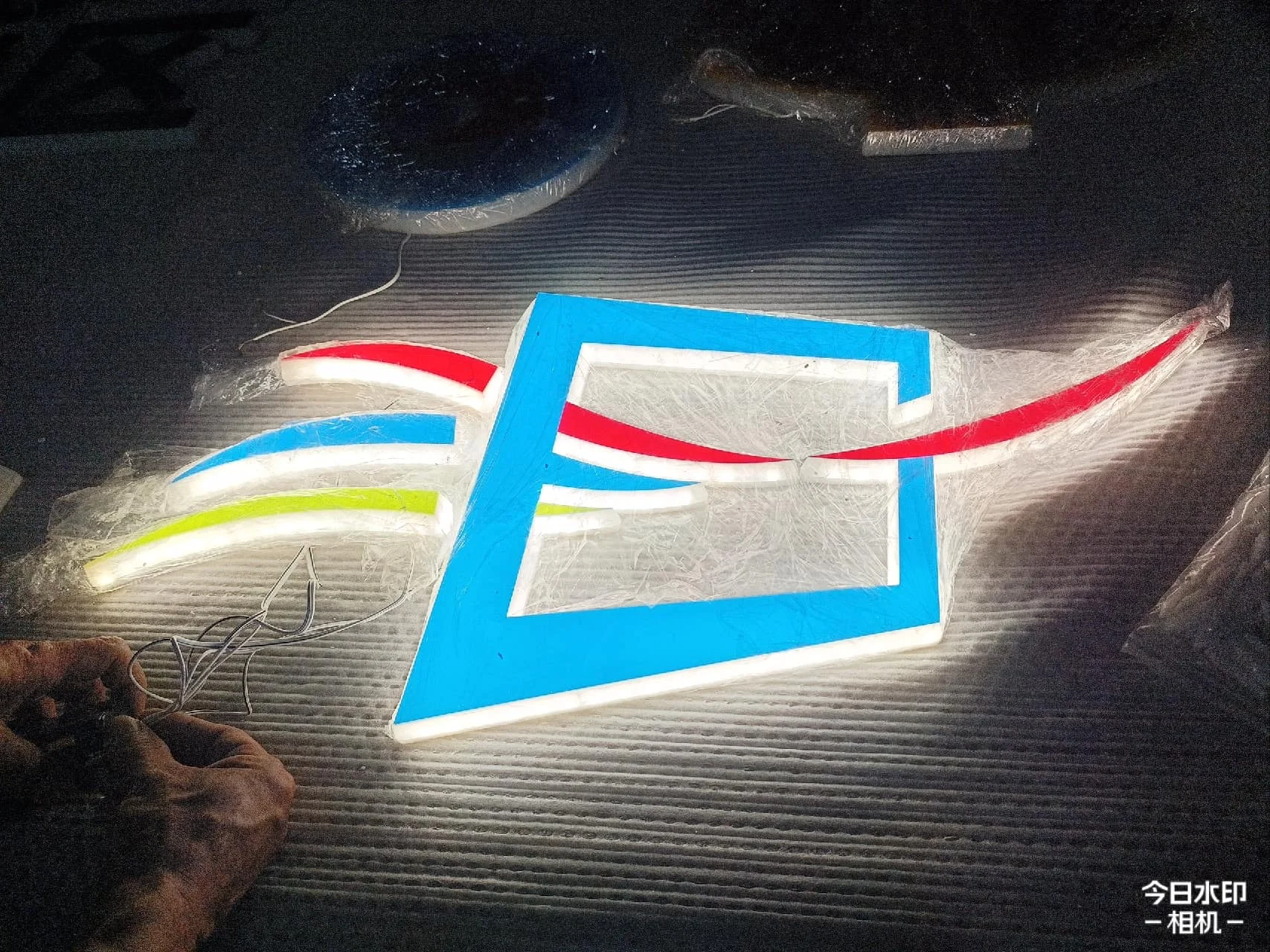 LED  Illuminated Sign Letters Metal Logo Customized Shape Light Wall 3d Led Signage Advertising