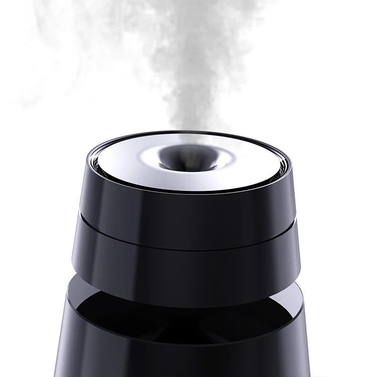 Wintek 2023 New Mini Evaporative Portable Usb Mini Car Aroma Diffuser Car Air Humidifier Aromatherapy with Led Light