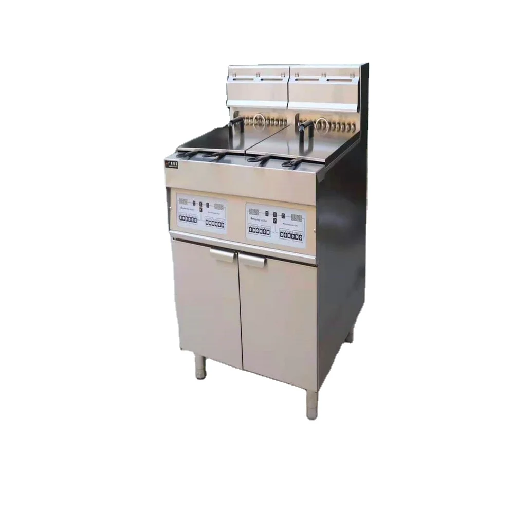 
fish and chips french table fryer machine fries machinery deep fryer 