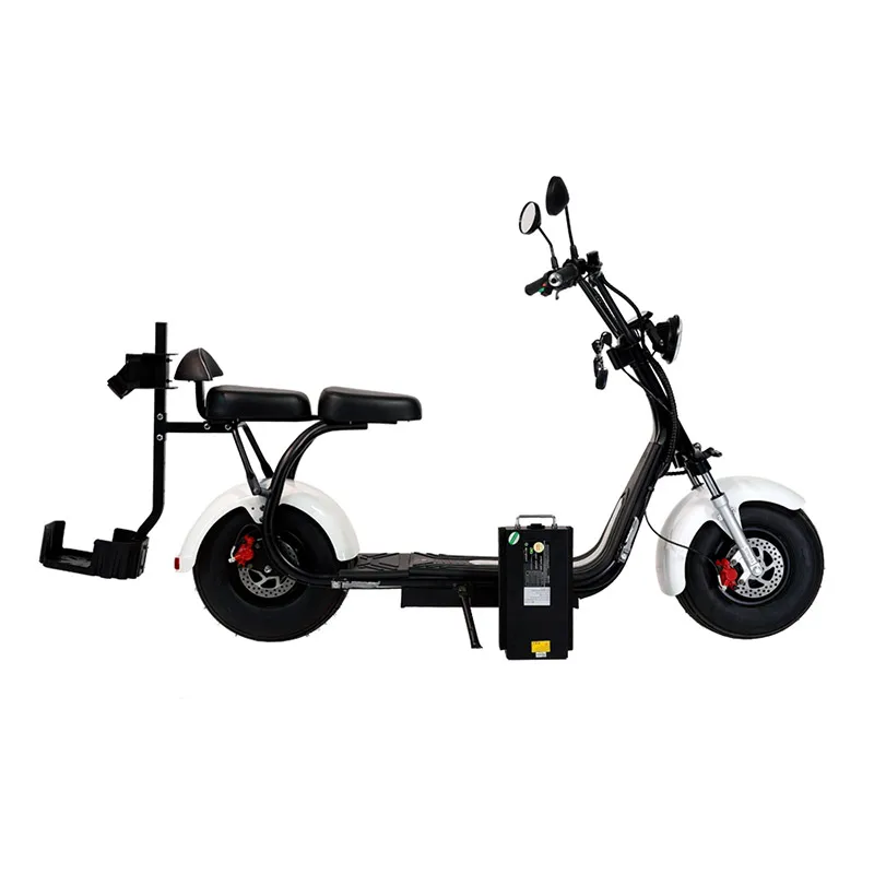 Hot Selling Adult Electric Motorcycle Lithium Battery 60V 20Ah Scooter Citycoco 1000W 1500W 2000W Electric Scooter