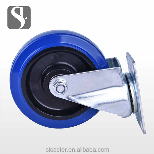 125mm factory direct selling rotary industrial casters for trolleys