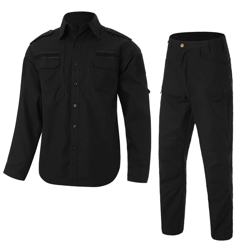 Shirt Army Soldier Uniform Suit Shirt Pants Business Working Uniform Shirt Special Forces Shooting