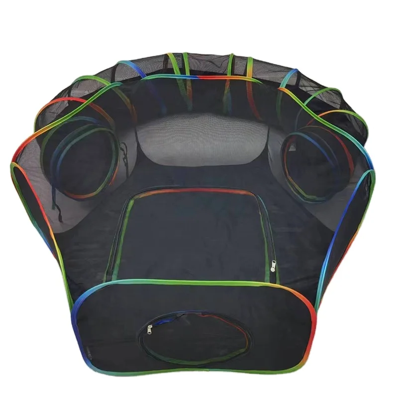 Free Sample Outdoor Pop Up Rabbit Playpen Portable Sun Proofed Cat Tent Pet Exercie Playhouse For Dogs Ferrets Small Pets