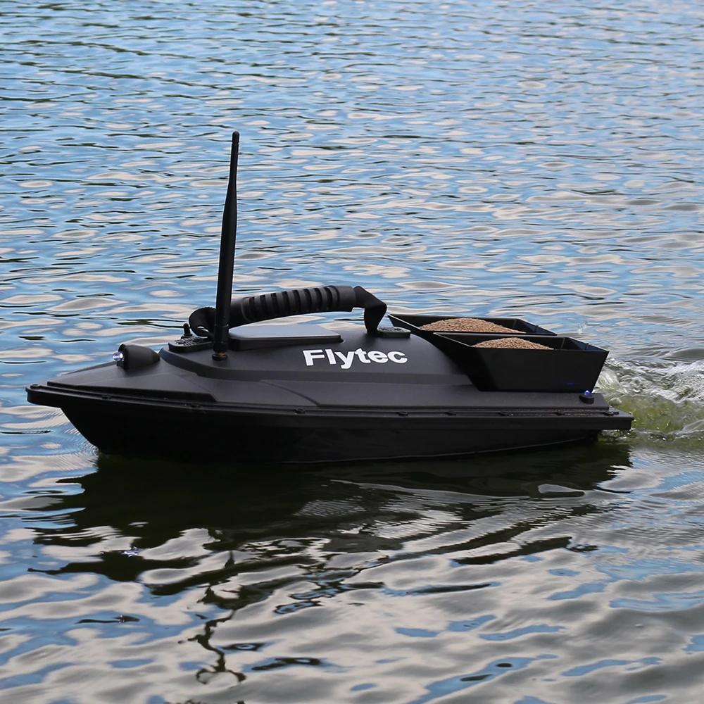 New Flytec 500M 2011-5 RC Bait Boat With Wireless Fish Finders Sonar Fishing Bait Boats 1.5KG Fish Finders Boat For Fishing
