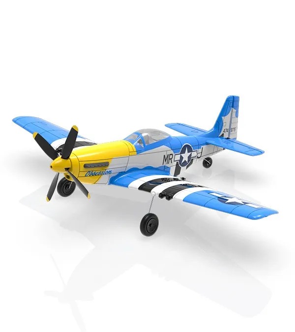 Радиоуправляемый радиоуправляемый самолет P51 Mustang Blue