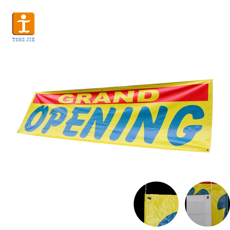 PVC Banner Outdoor Custom Advertising Printing  Waterproof UV Protection Decoration Background Hanging Banner for Trade Shows