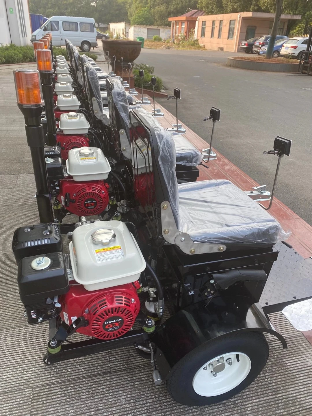 New Automated Precision Hydraulic Road Line Machine Core Engine and Motor Components for Road Marking Industry