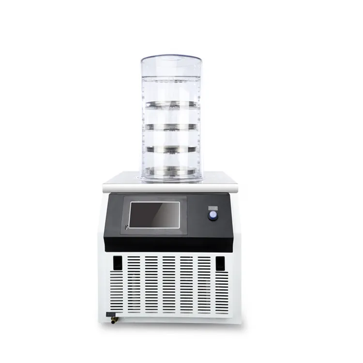 DW-10N Lab Desktop Touch Screen Ordinary Vacuum Freeze Dryer Laboratory Freeze Dryer