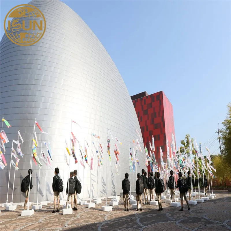  Good quality exterior wall cladding system aluminum curtain panel
