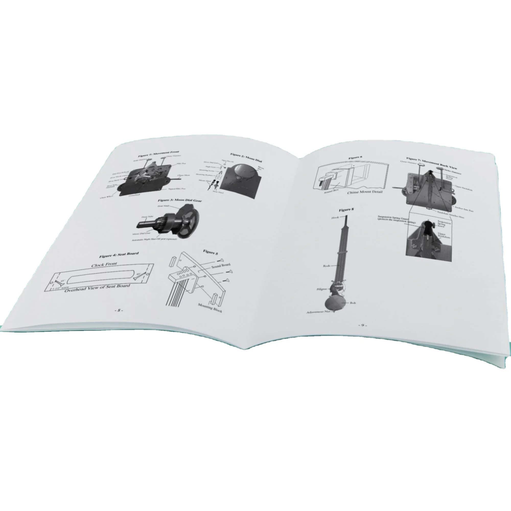 Free Samples Custom Printed User Guides Manuals Catalog Instruction Book  For Medicine