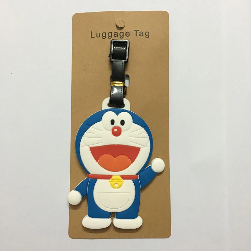 Симпатичные Мультяшные бирки для багажа Doraemon