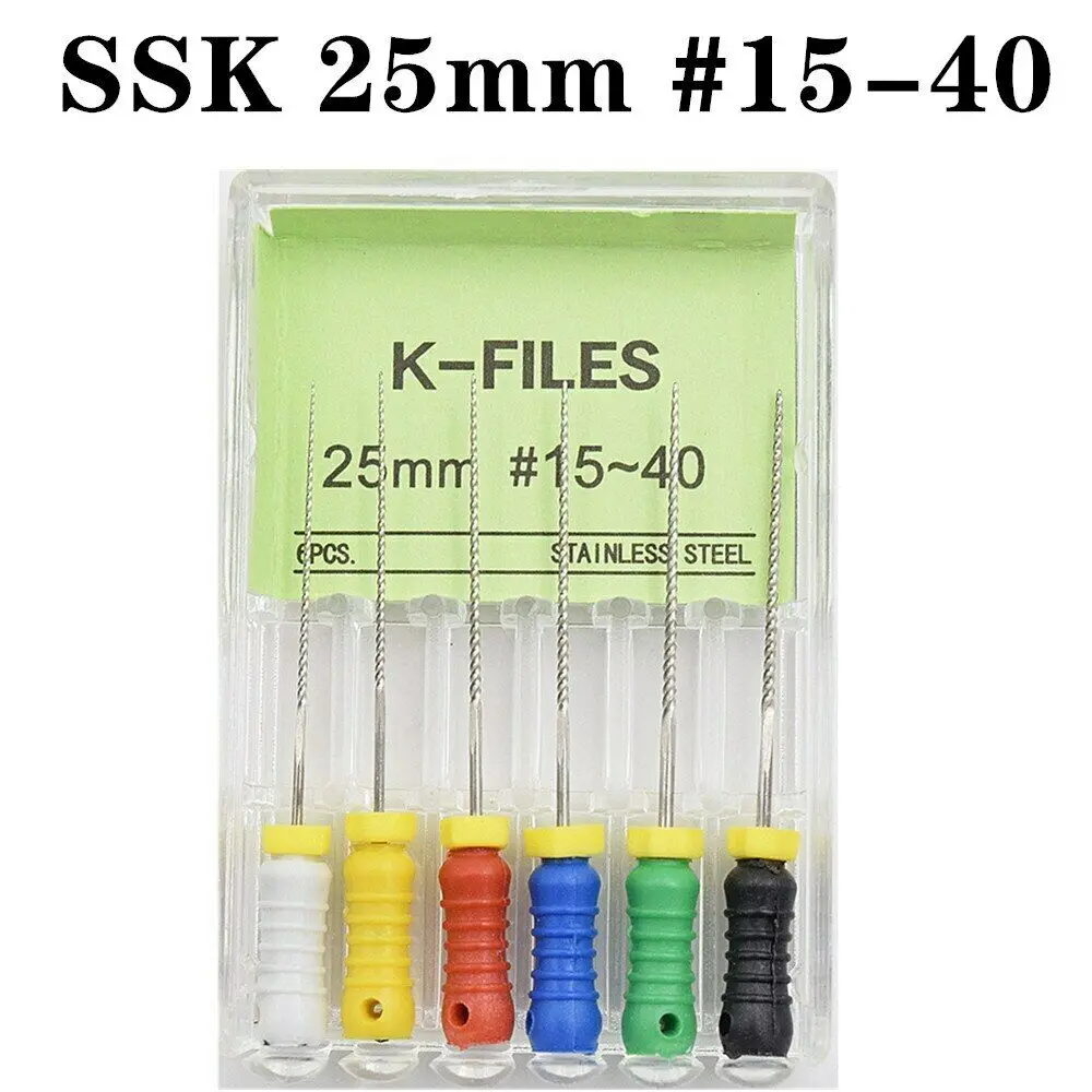 Dental K-Files Quality Endodontic K-Files Root Canal cure K-Files for hand use