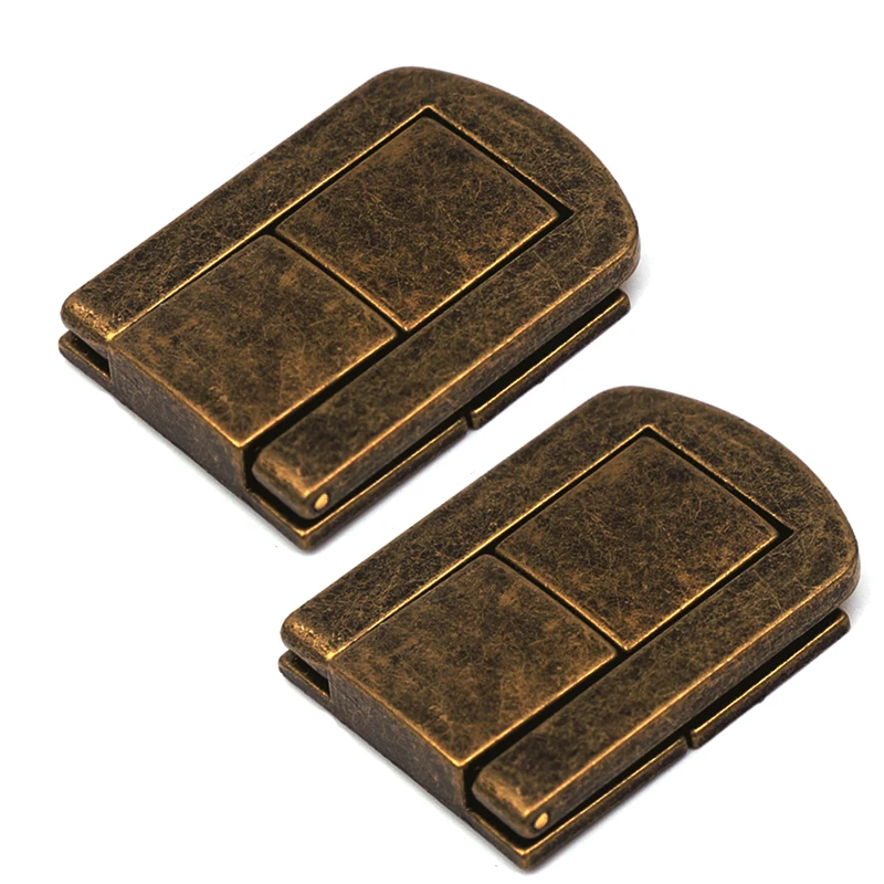 20*25mm,25*32mm Factory Cheap Square  Wooden Box Lock Latch Buckle forJewelry Box