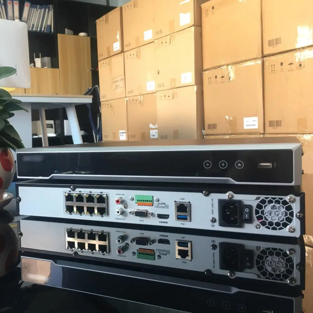 Оригинальный Hik 12MP 8CH встроенный Plug & Play 4K NVR с 8 Poe DS-7608NI-I2/8 P в наличии доставка: 5-15 дней