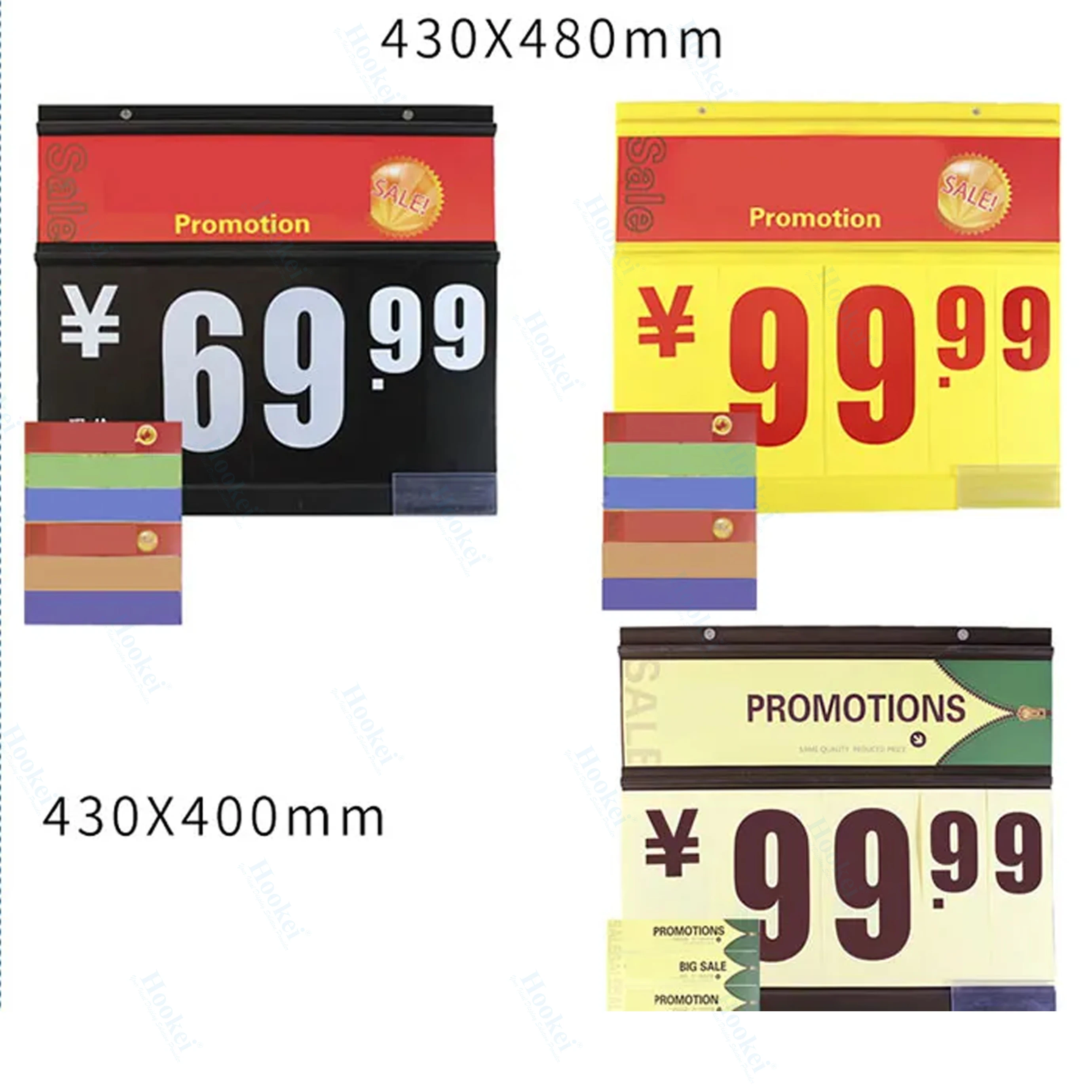 25 Years Experience Pvc Plastic Store Product Display Digital Flip Chart Supermarket Price Sign Board Flip Numbers Cent Pads