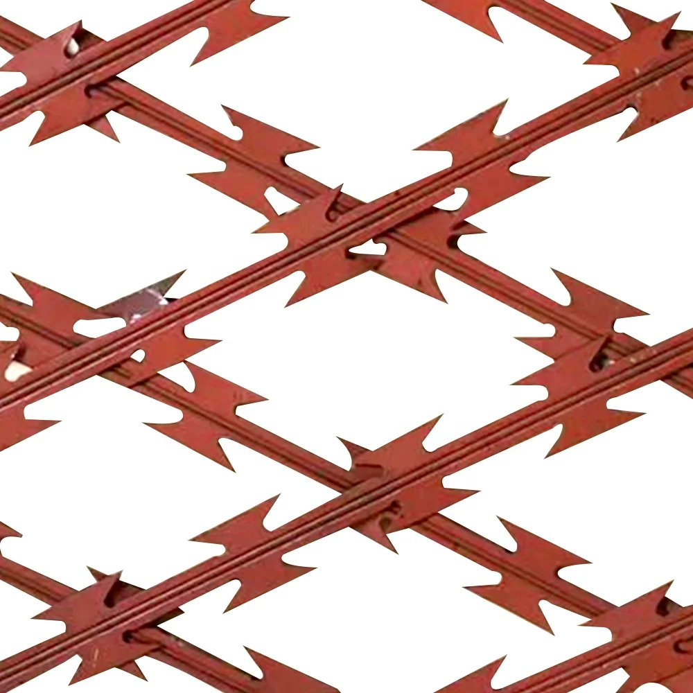 Welded Razor Wire/Razor Wire Fence with Frame Powder Coated