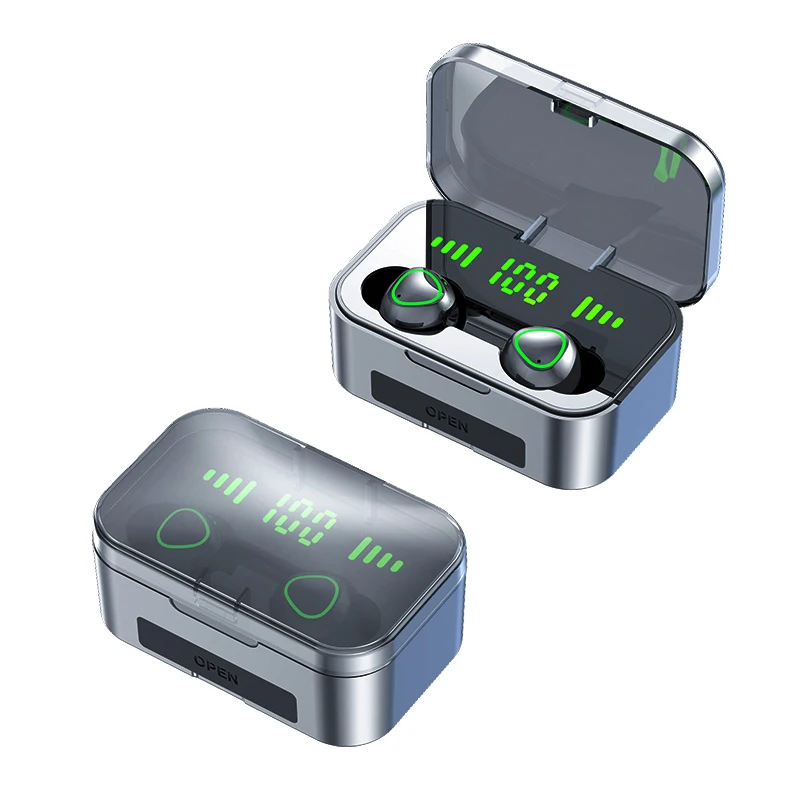 TWS YD02 Wireless Bluetooth Headset with Mic Earbuds Fone Earphones Wireless Headphones audifonos inalambricos hearing aid