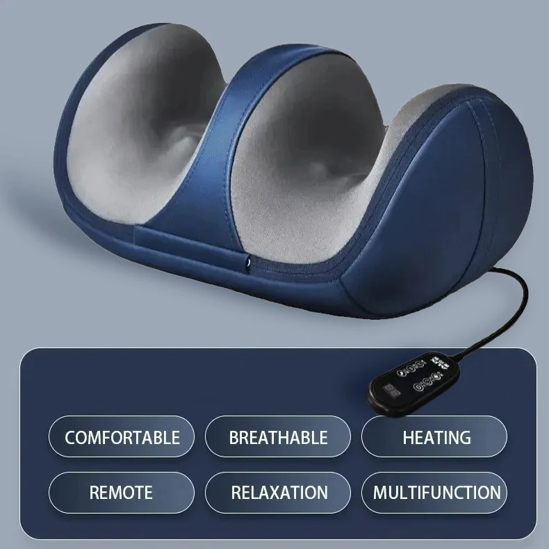 Smart Multifunctional Heated Vibration Relaxing Shiatsu Massage Foot Leg Arm Spa Pedicure Blood Circulation Feet Relief Machine