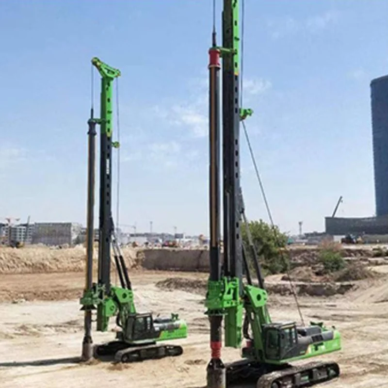 Construction Machinery High Digging Power KR110C Hydraulic Pilling Borehole Rotary Drilling Rig