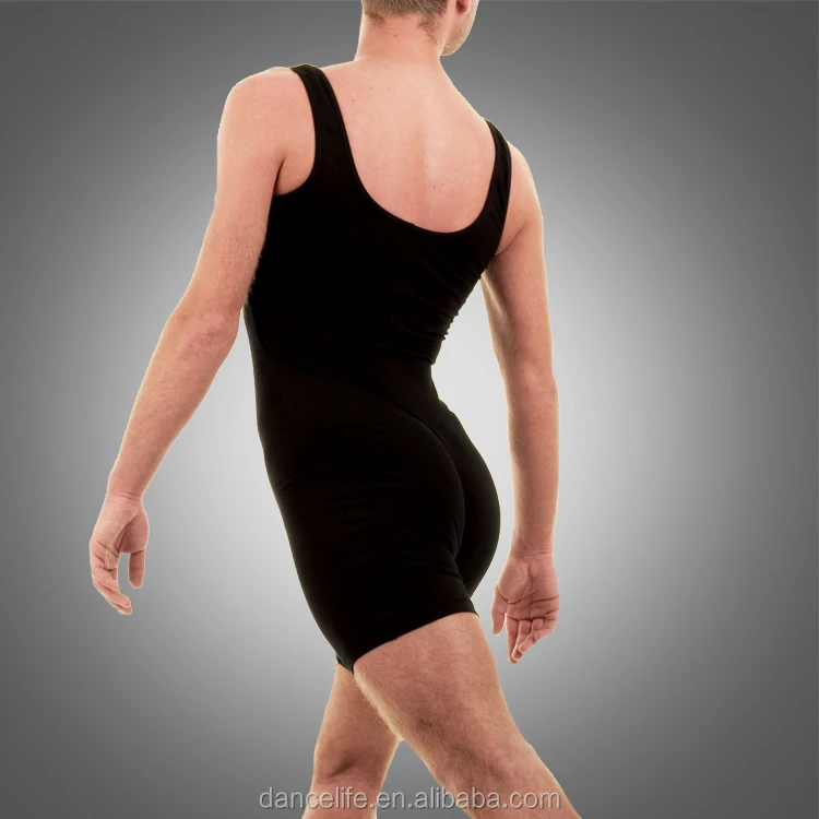 A2626 black dance unitard wholesale gymnastics leotards boy tank ballet unitards