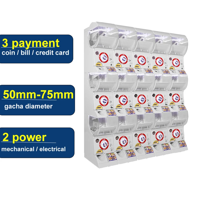 Factory acrylic capsule toy vending machine coin claw crane vending machines for sale in USA toy vending machine token