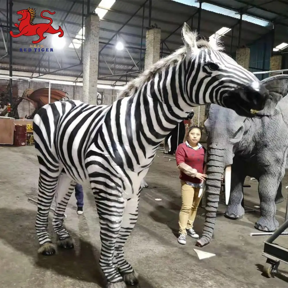 High Simulation Animatronic Zebra costume animal costume for sale