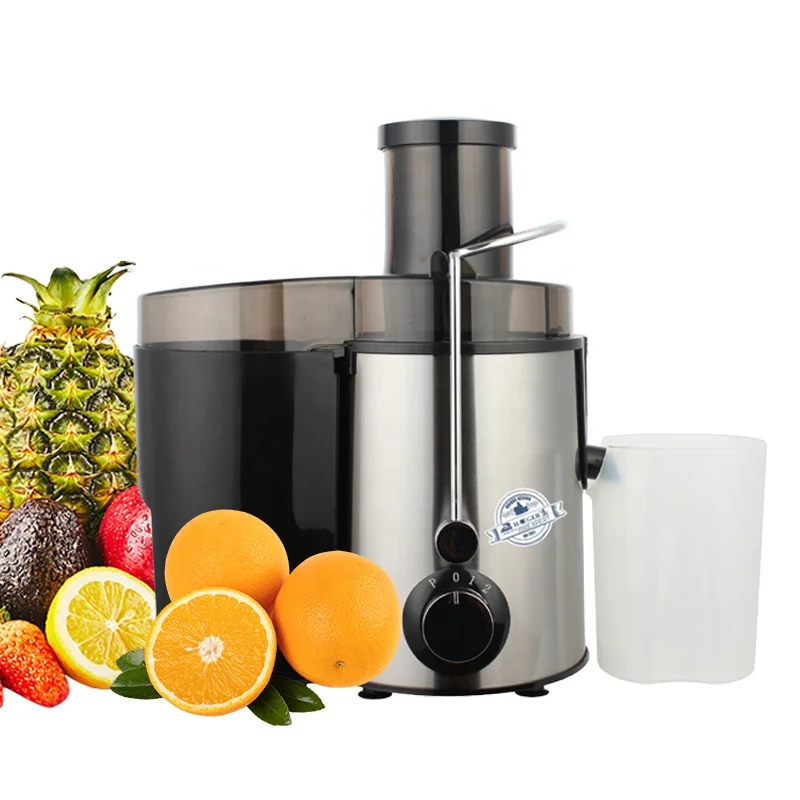 Large Diameter Stainless Steel Slow Juicer Extractor Electric Fruit Vegetable Cold Press Juicer Machine