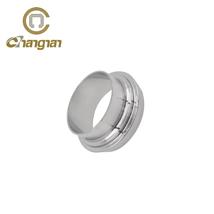 DIN11851 food grade 1.4301 1.4404 sanitary stainless steel liner for union