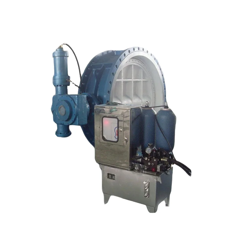 Гидравлический клапан-бабочка для турбины быстрого открытия/закрытия воды