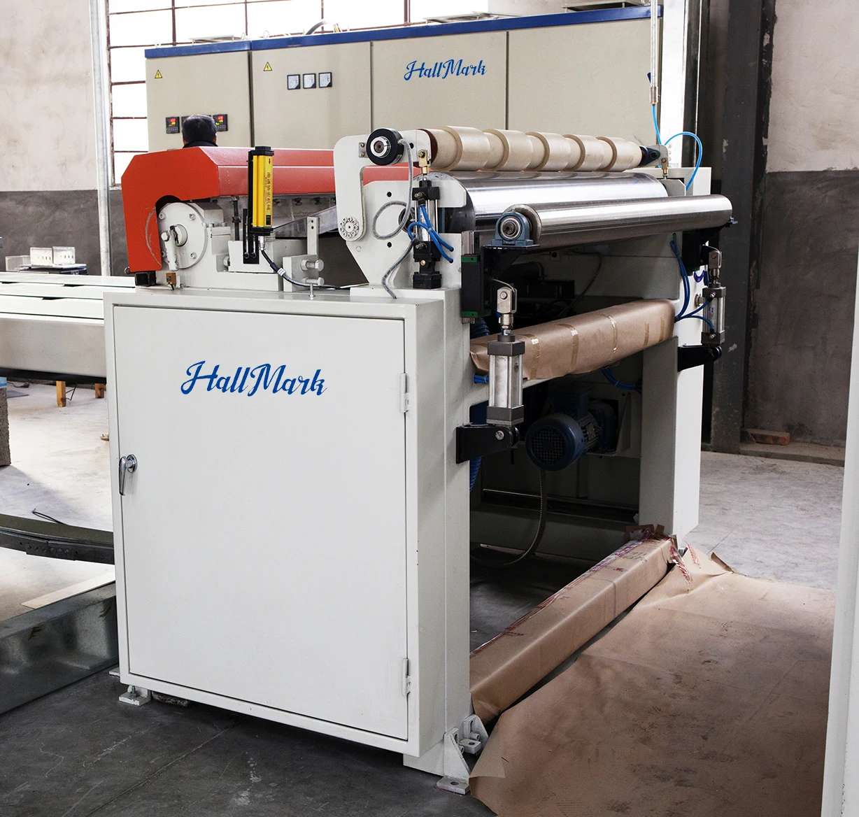 low price decorative paper impregnation machine for balance paper /wear paper/kraft paper with thermal oil or gas