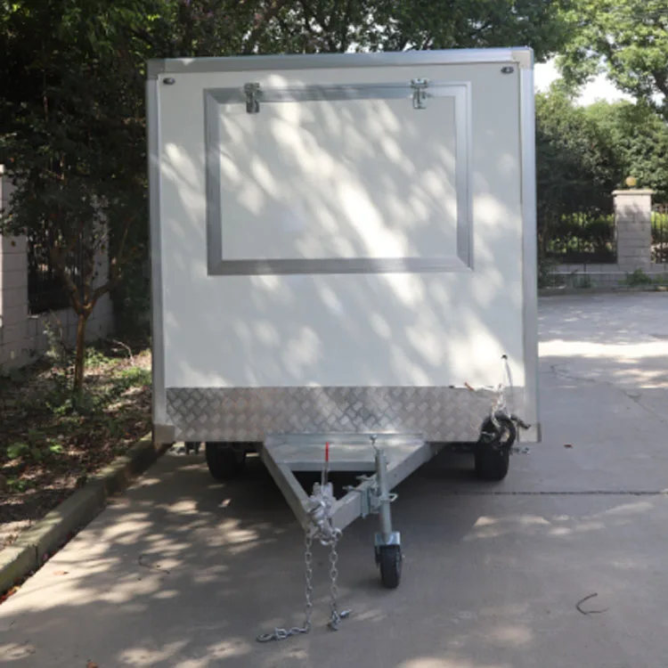 China Ice Cream Truck Food Trailers Fully Equipped Foodtruck Food Kiosk Street Food Car Hotdog Trailer