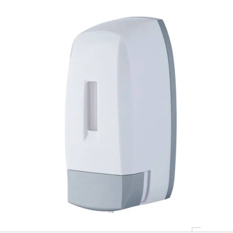 TM-08 Bathroom size : 1000 ml  abs plastic  white manuel soap dispenser