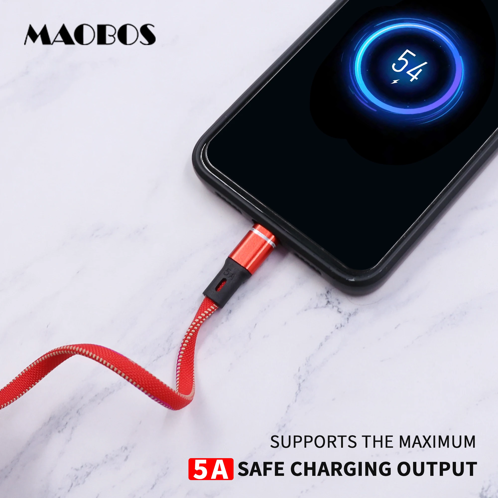 5A  3ft  Super fast Jean braided  USB Charing&sync data cable for Type C for Huawei