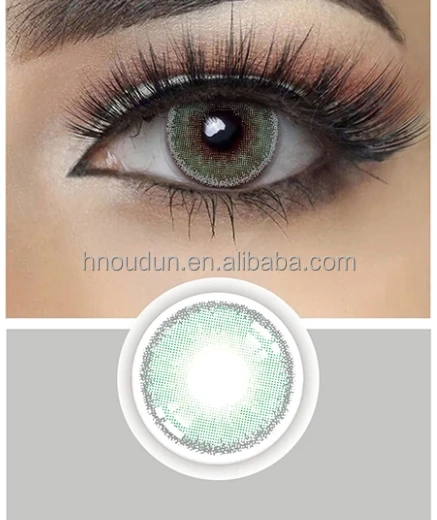 korean cat eyes contact lenses silicone hydrogel contact lenses colored contact lenses cosmetic 12 colors