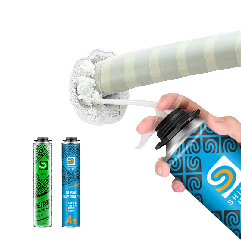 Wholesale Polyurethane PU foam spray sealant for sealing and fixing foam glue