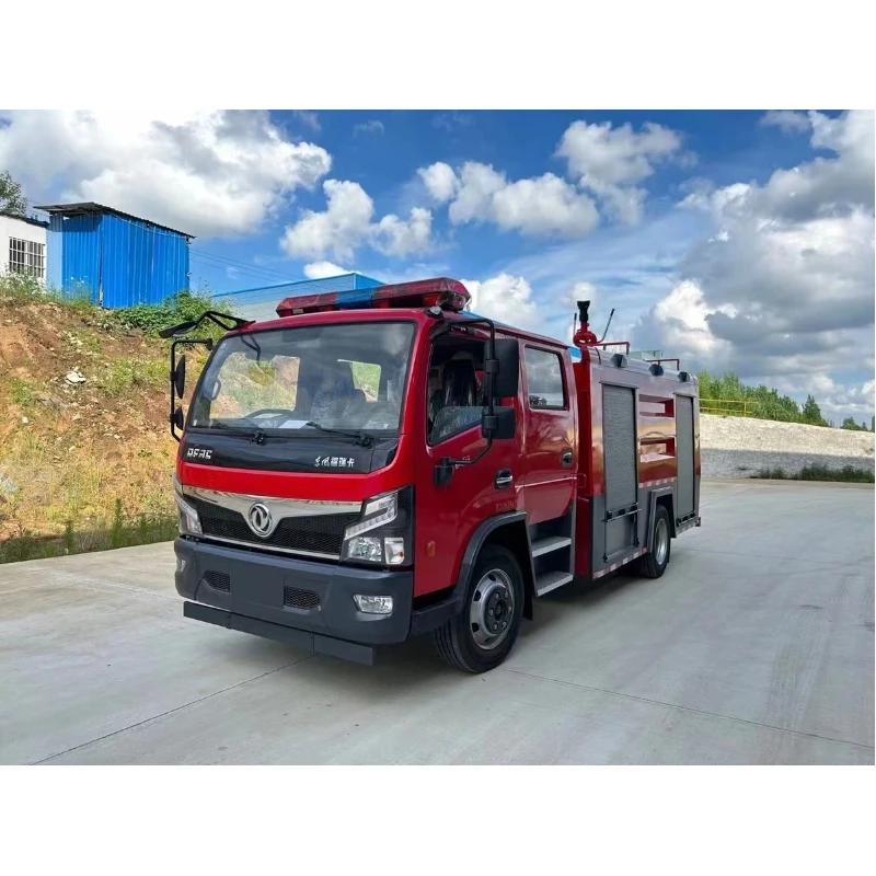 Горячая продажа пожарная машина дизельный двигатель f 4 м3 воды 1 пены Dongfeng 5
