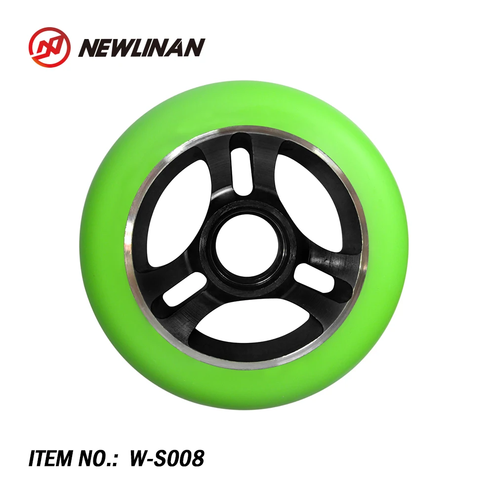 
100/110mm Pro Scooter Metal Core PU Wheels 
