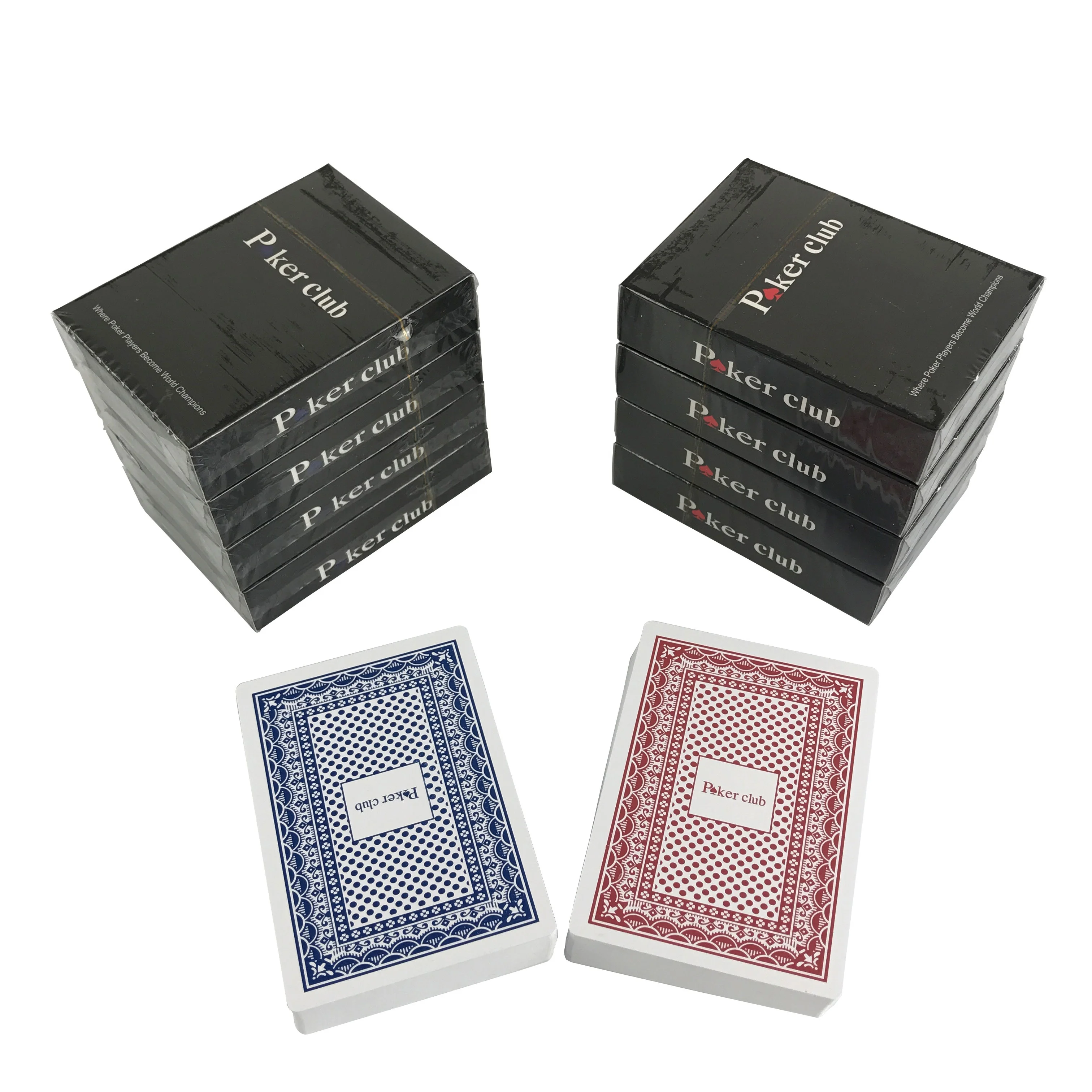 personality Poker Cards Poker Club 100% Waterproof PVC Plastic Playing Cards