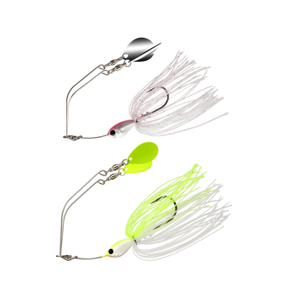 5 г 7 рыболовная приманка с крючком Mustad силиконовые полосатые юбки Спиннер типа приманки