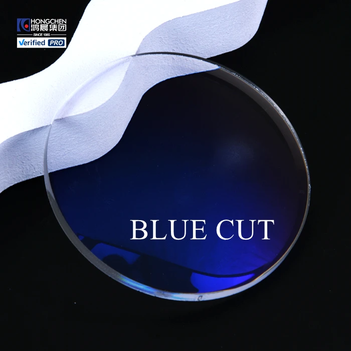 HONGCHEN 1.56 Anti Blue Light Lenses for Computer Glasses Blocking with UV420 protection