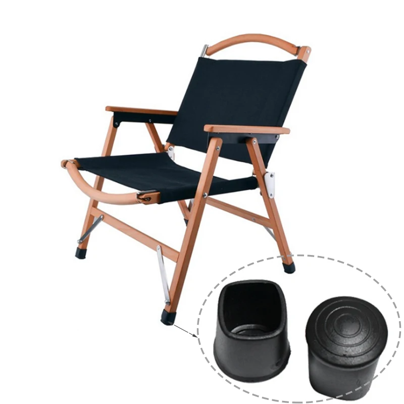 Chair Leg Black Plastic Furniture Chair Leg  PVC Plastic Feet Protector Pads Floor Protectors for Avoid Scratches