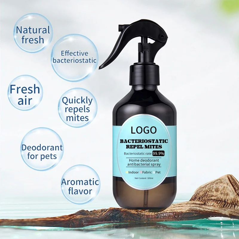 Custom logo manufacturer car air refresher harmless remove dust mites natural dust mite spray