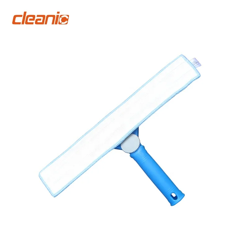 2 in 1 combo 35cm flexible window squeegee with detailing magic tape microfiber cloth for small window panes